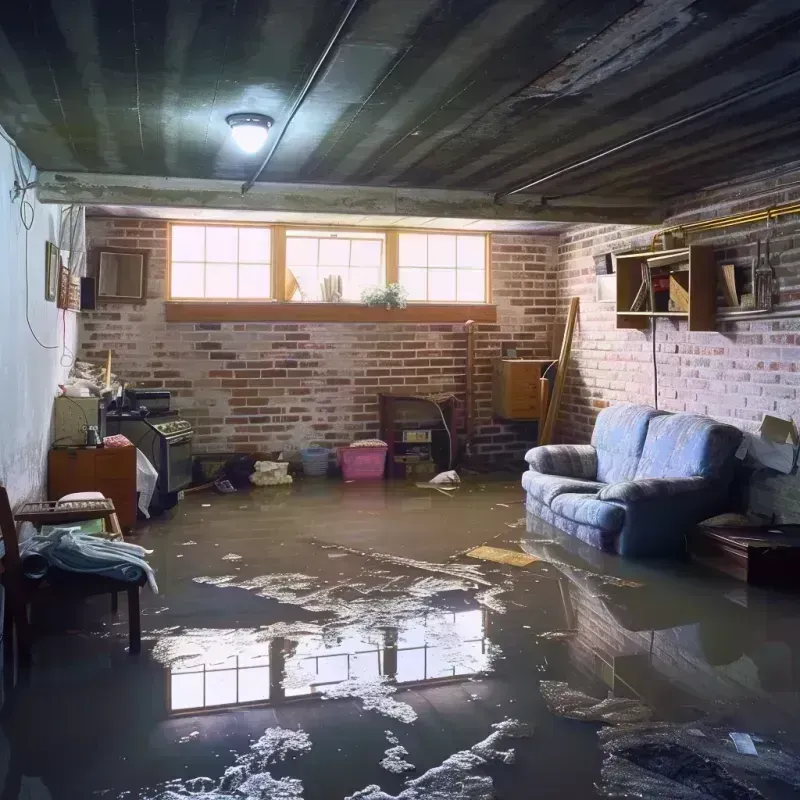 Flooded Basement Cleanup in South Wenatchee, WA